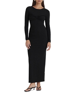 Платье-футляр макси Zofia, темно-синий 4th & reckless