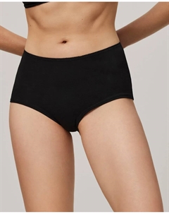 Высокие трусы из органического хлопка, черный Ysabel mora