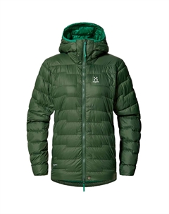 Женская утепленная куртка ROC Flash Down Hood, коричневый Haglöfs