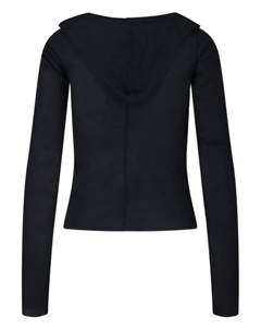 Толстовка с V-образным вырезом, черный Rick owens