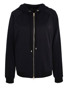 Толстовка с капюшоном, украшенная звездами, черный Lorena antoniazzi