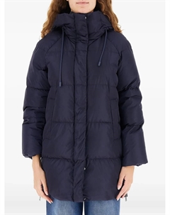 Куртка-пуховик с капюшоном, синий Weekend max mara