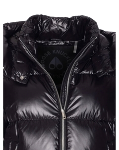 Утепленная куртка со съемным капюшоном, черный Moose knuckles