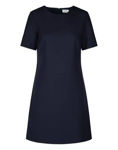 Платье-футболка с короткими рукавами, синий Parosh