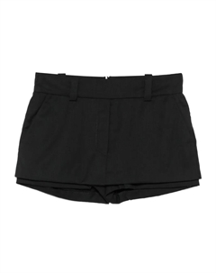 Многослойные шерстяные шорты, черный Vestiaire d'un oiseau libre