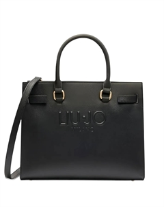 Сумка-портфель с логотипом, черный Liu jo