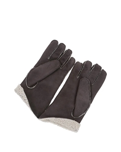 Замшевые перчатки, коричневый Eleventy