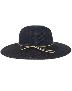 Женская шляпа Ница с защитой от солнца, черный Illums