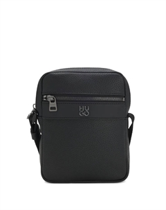 Сумка-мессенджер с логотипом, черный Hugo