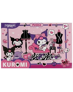 Пазл настольный Kuromi San RIO, 4660254451063 Умные игры