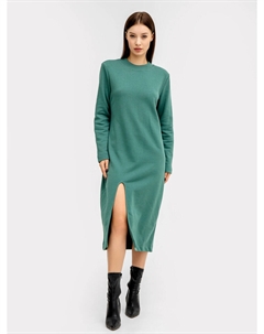 Платье женское в темном пыльно-изумрудном цвете Mark formelle
