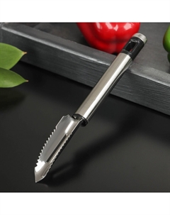 Овощечистка fargo, 20×2×2 см, нержавеющая сталь, цвет серебристый Доляна