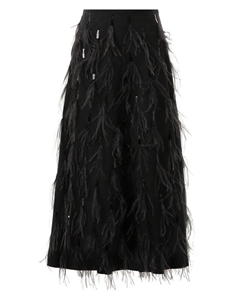 Шерстяная юбка Brunello cucinelli