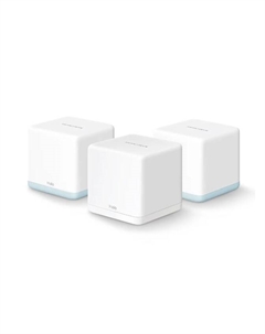 Маршрутизатор Halo H32G(3-pack) Wi-Fi система AC1200, до 300 Мбит/с на 2,4 ГГц + до 867 Мбит/с на 5 ГГц, комплект 3 шт Mercusys