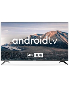 Телевизор Hyundai H-LED75BU7006 LED 75" Frameless черный 4K Ultra HD 60Hz DVB-T DVB-T2 DVB-C DVB-S DVB-S2 USB WiFi Smart TV Android TV