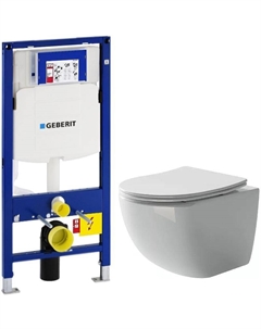 Комплект унитаза Form CN3009 с инсталляцией Geberit Duofix Sigma UP320 111.300.00.5 с сиденьем Микролифт Ceramica nova