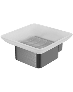 Мыльница Smooth Line 9746018 Графит Lemark