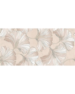 Керамическая плитка Pulpis beige Decor 33 настенная 31,5х63 Керлайф