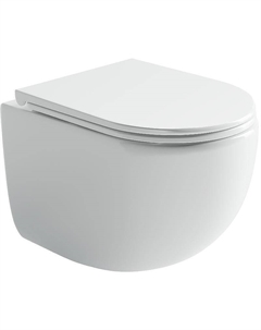 Унитаз UP Rimless CN4007 подвесной Белый с сиденьем Микролифт Ceramica nova