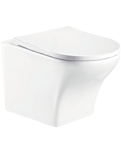 Унитаз Odenbach 004 GL-WT 10000003704 подвесной Белый глянец с сиденьем Микролифт Weltwasser