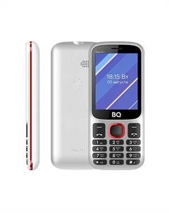 Мобильный телефон BQ 2820 Step XL+, 2.8" TN, 32Mb RAM, 32Mb, 2-Sim, 1000 мА·ч, micro-USB, белый/красный Bq