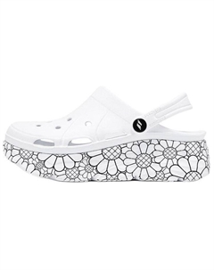 Женские белые сабо Foamies Skechers