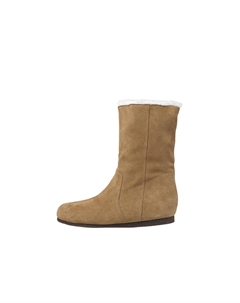 Теплые короткие зимние сапоги женские, Chestnut Yeezyy reezy