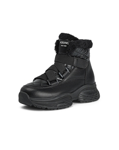 Ботильоны женские черные Aokang