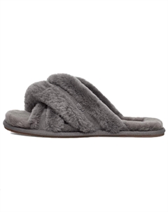 Сандалии-слайдеры Scuffita Quiet Slip-Safe, серые, унисекс, Gray Ugg
