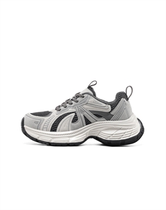 Прочные теплые низкие кроссовки на массивной подошве, женские, серые, Gray C°banner