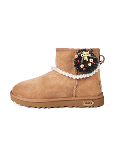 Ботинки короткие Qinglang Idu, карамельный Ugg