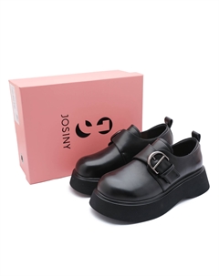 Лоферы женские черные Josiny