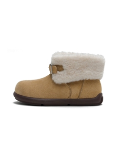 Теплые короткие зимние сапоги женские, Khaki Masoomake