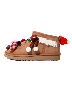 Ботинки зимние женские Classic Ultra Mini до щиколотки, коричневый Ugg