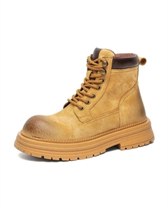 Ботинки Martin Boot Unisex, Yellow Weishibangwei