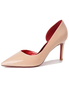 Женские туфли на тонком каблуке и высоком каблуке, Nude Weishibangwei