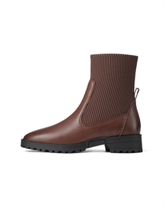 Ботильоны женские темно-коричневые Clarks