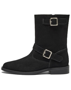 Ботильоны женские, черные/верблюжьи Bata