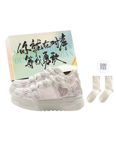 Низкие женские кроссовки розового цвета Jimixiong