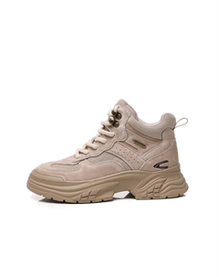 Короткие женские ботинки Martin, Beige Camel active