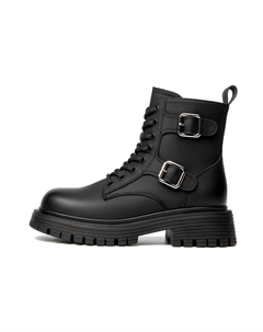 Короткие женские ботинки Martin, черные Josiny