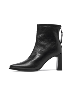 Ботильоны женские, Black (Fleece-Lined) Josiny