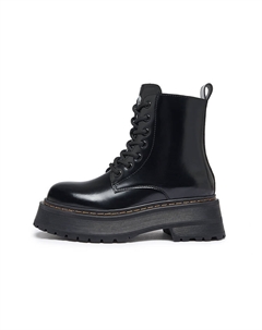 Короткие женские ботинки Martin, Black Camel