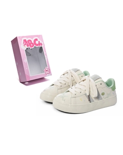 Нескользящие, водонепроницаемые, балансирующие, увеличивающие рост низкие женские кроссовки Green Grape Box Abcio