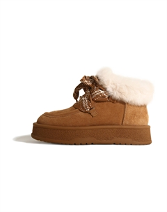 Теплые короткие зимние сапоги женские, Camel Chenter kater