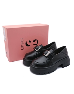 Лоферы женские черные Josiny