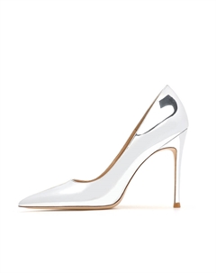 Женские туфли на высоком каблуке, серебристые, Silver Bigtree