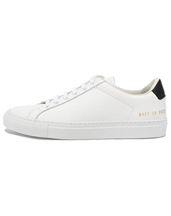 Кроссовки Retro Low Black White White Common projects