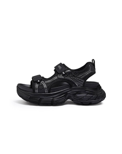 Пляжные сандалии женские, черные, экрю Camel