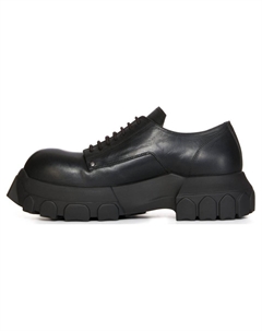 Ботинки Bozo Tractor Leather, Black Rick owens
